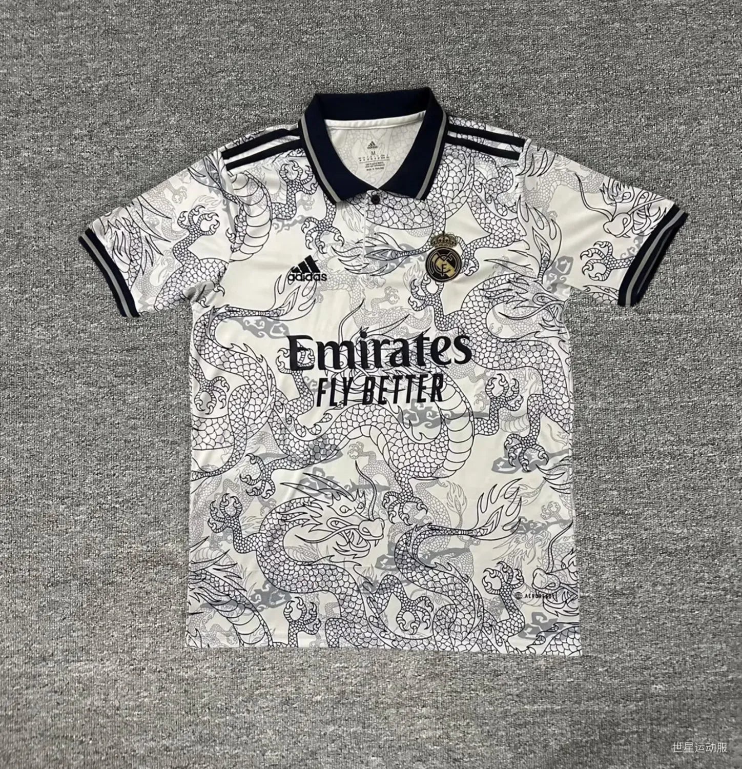 23/24 Real Madrid White Dragon Fan Version