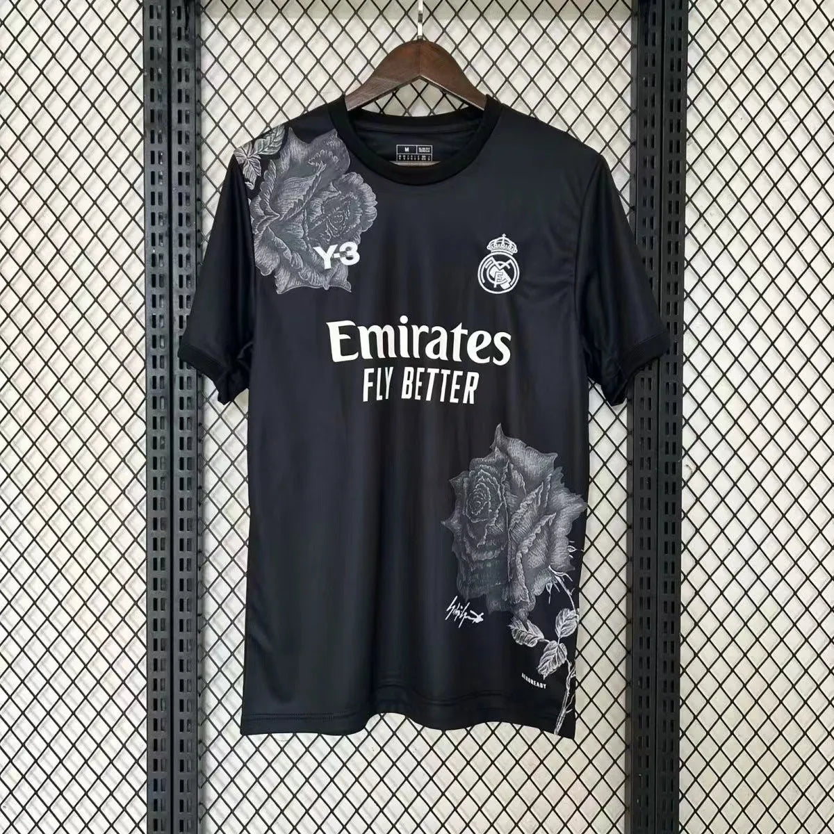 24/25 Real Madrid Y3 Black Fan Version