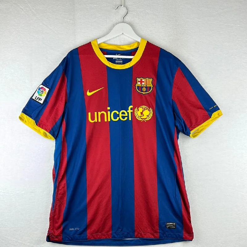 Barcelona 2010-2011 Home Shirt - XL - Good Condition