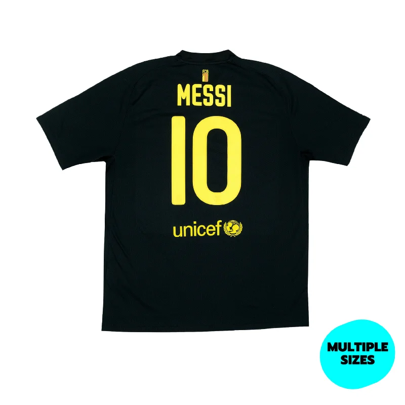 BARCELONA 2011-12 AWAY SHIRT - MESSI 10 - 8/10