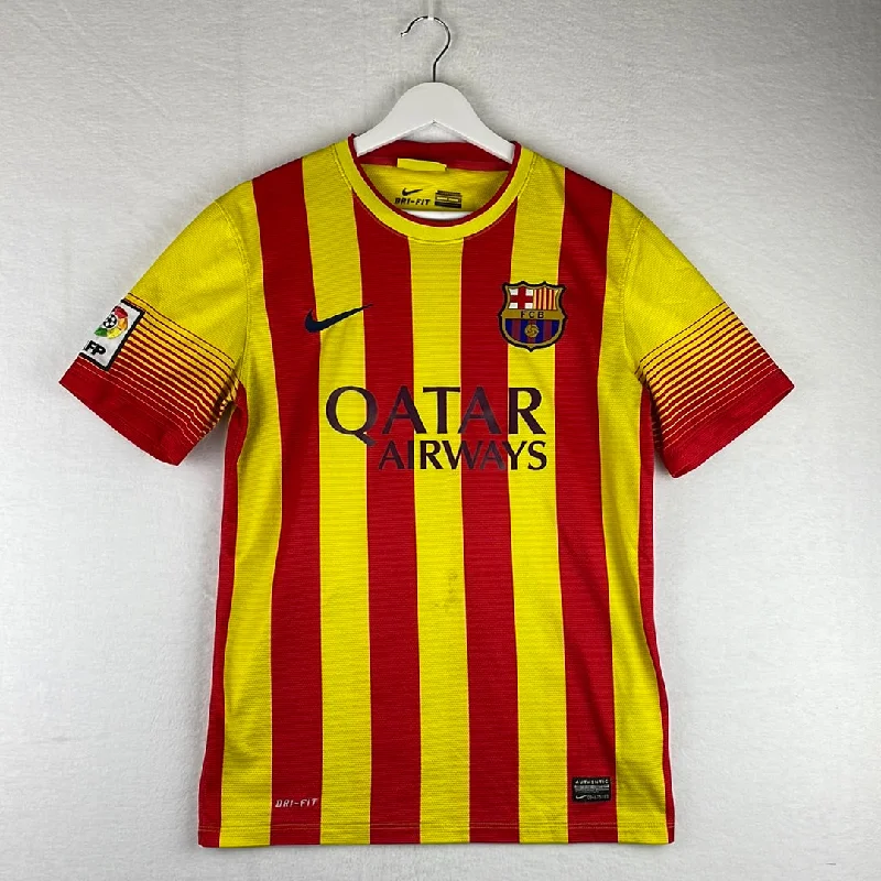 Barcelona 2013-2014 Away Shirt - Small Adult - Very Good Condition