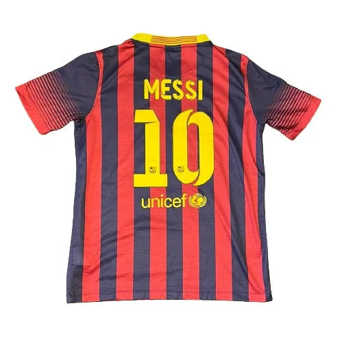 Barcelona 2014 Home Shirt - XL Youth - Messi 10