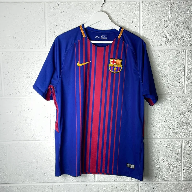 Barcelona 2017-2018 Home Shirt - Large - Excellent Condition