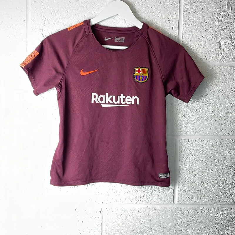 Barcelona 2017-2018 Third Shirt Junior - Age 7-8 - Very Good Condition