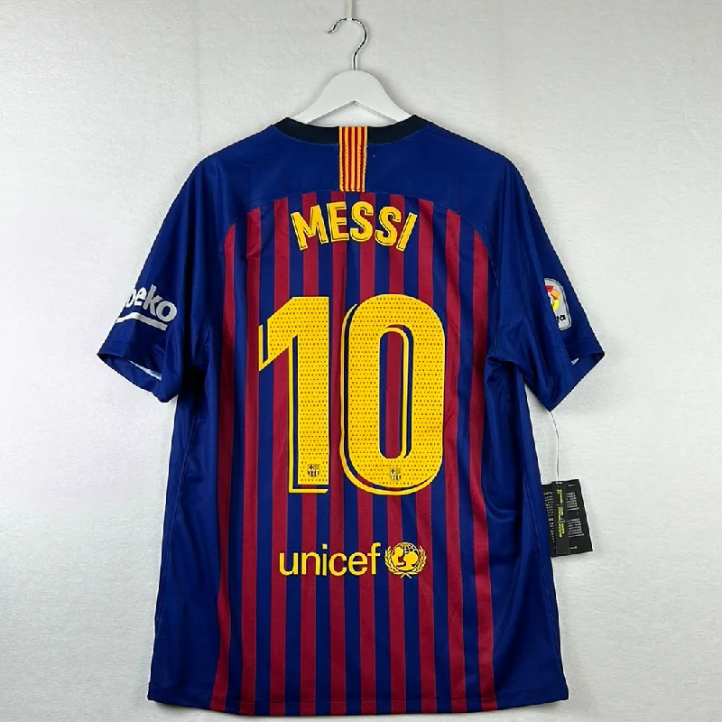 Barcelona 2018/2019 Home Shirt - Large - BNWT - Messi 10