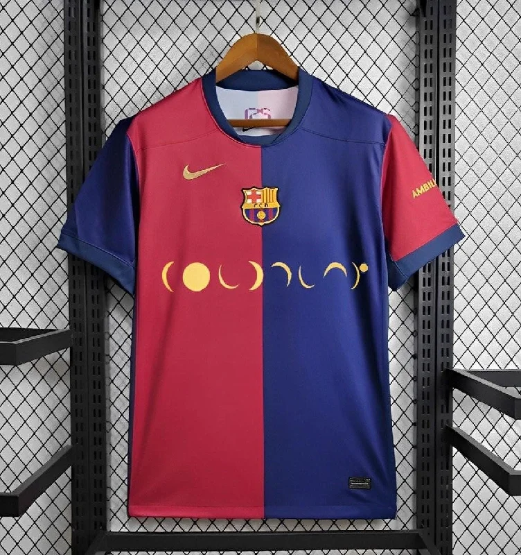 Barcelona 2024-25 Home COLDPLAY Fan Version Jersey