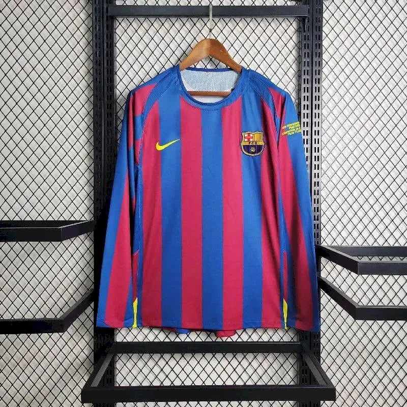 Barcelona FC 2006 UCL Final Long Sleeve Jersey