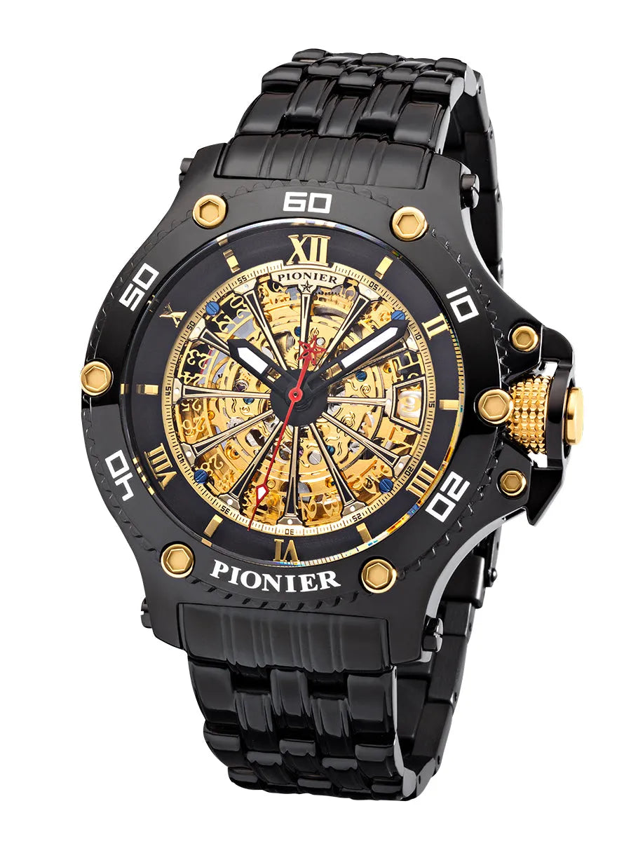 Automatic Barcelona GM-516-11 | Black | Pionier, Germany