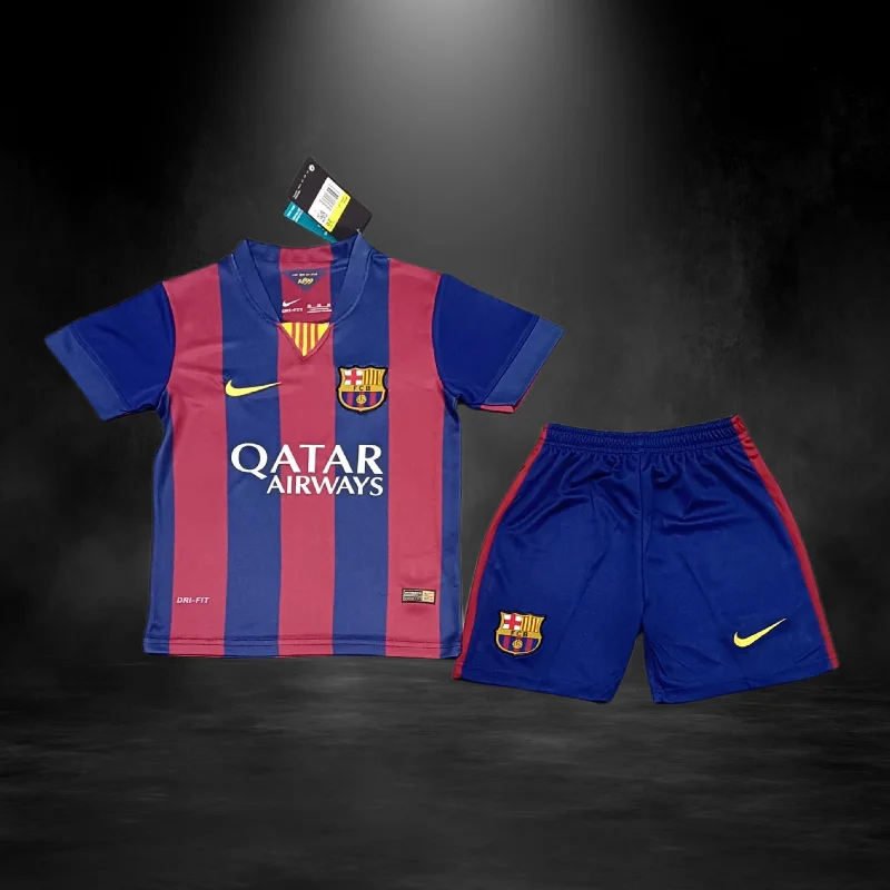 Barcelona Retro Home Kit 14/15 For Kids