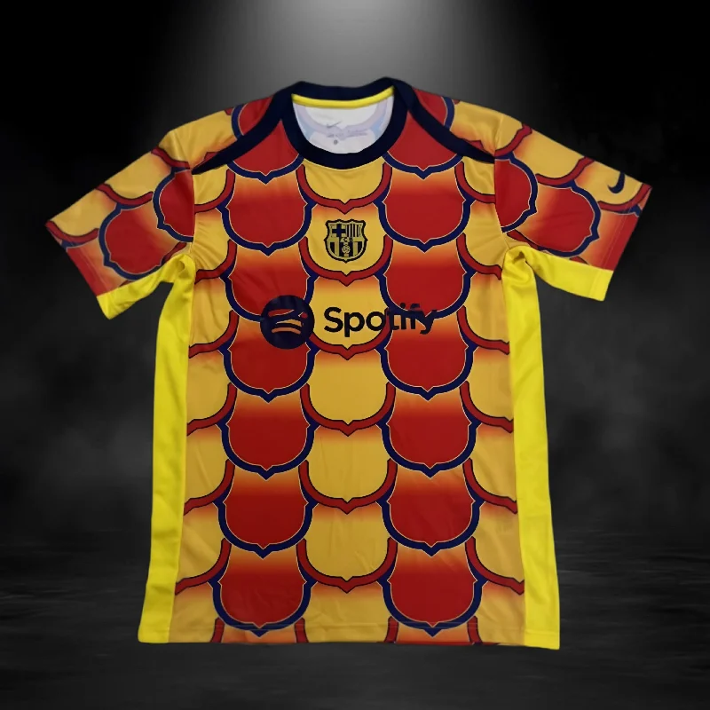 Barcelona Yellow&Red Training Shirt 24/25