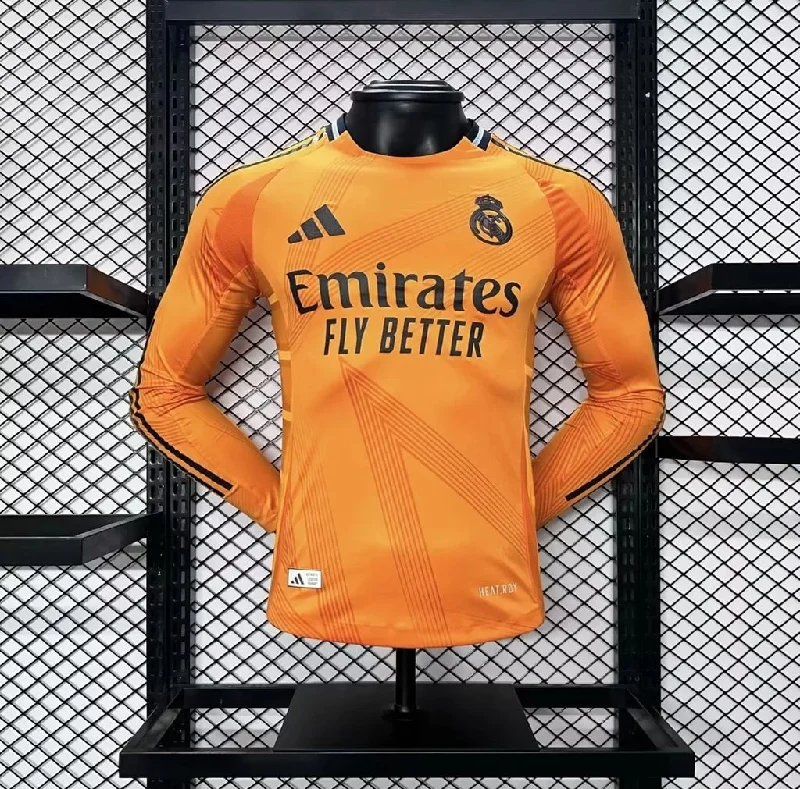 Camisa Oficial do Real Madrid 24/25 - Manga Longa