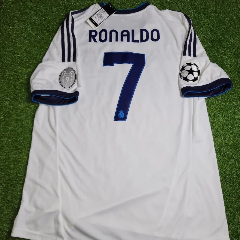 Cristiano Ronaldo Real Madrid 2012 2013 UEFA Home Soccer Jersey Shirt BNWT XL SKU# W41768