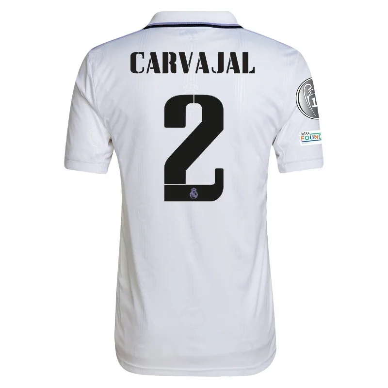 Dani Carvajal Real Madrid 22/23 UCL I Home Jersey - Adidas