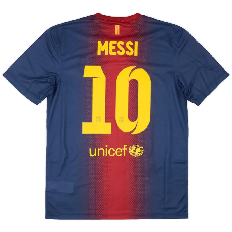 Messi #10 Barcelona Home Retro Jersey 2012/13