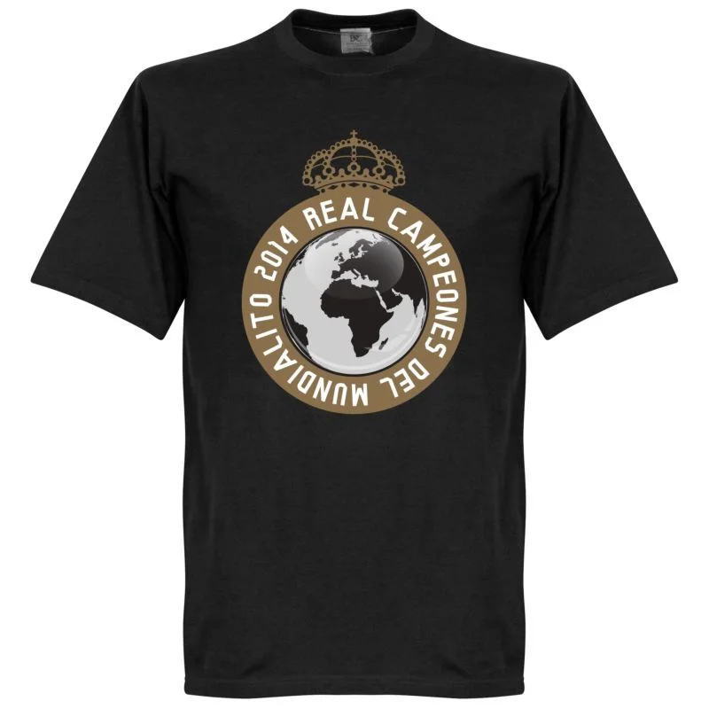 Real Madrid 2014 Campeones Del Mundialito T-Shirt - schwarz