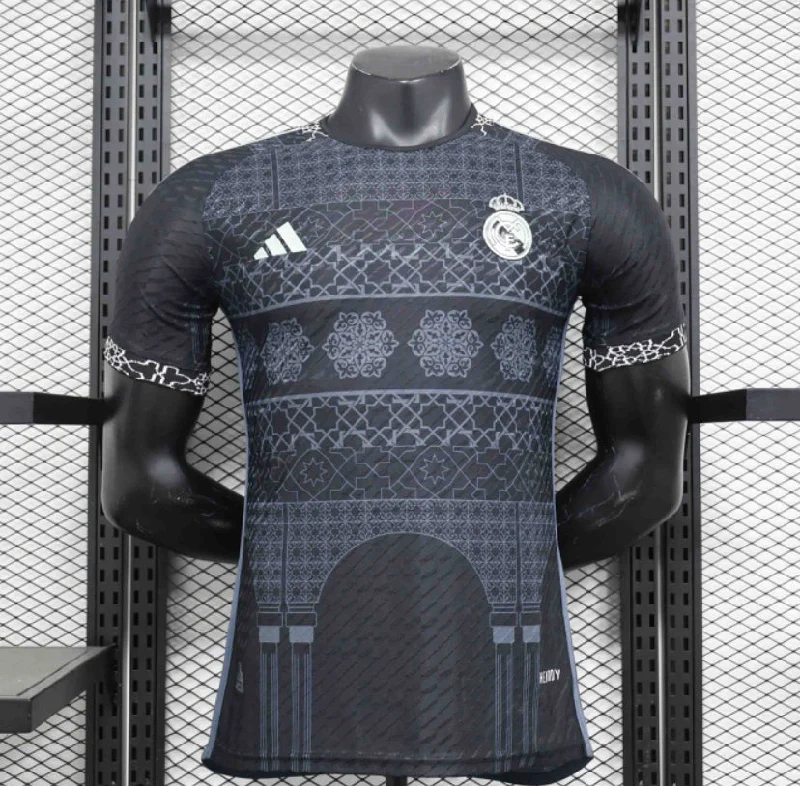 Real Madrid Black Pattern