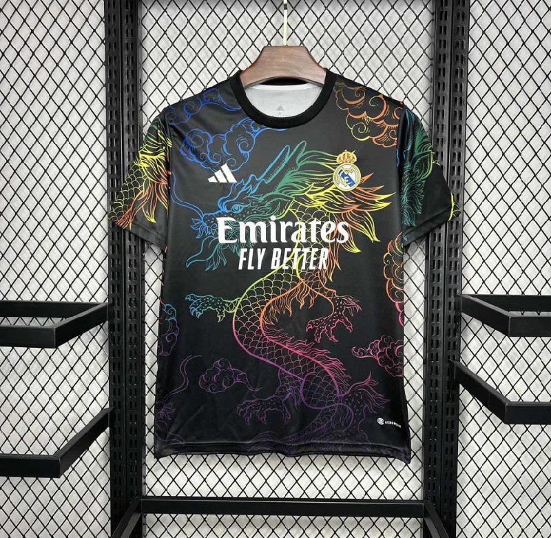 Real Madrid Black Rainbow Dragon