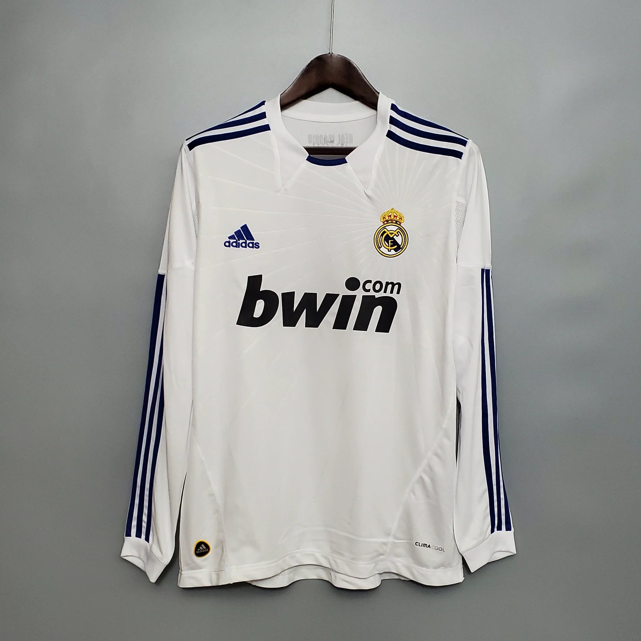 Real Madrid CF 2010-2011 Home Long Sleeve Jersey