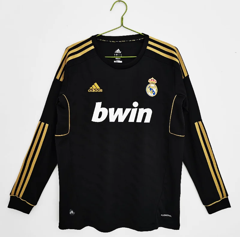 Real Madrid CF 2011-2012 Away Long Sleeve Jersey