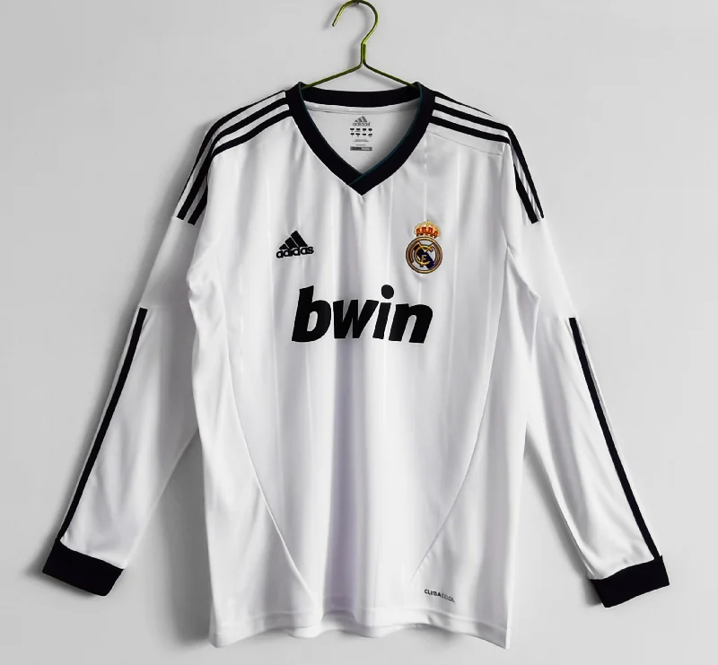 Real Madrid CF 2012-2013 Home Long Sleeve Jersey