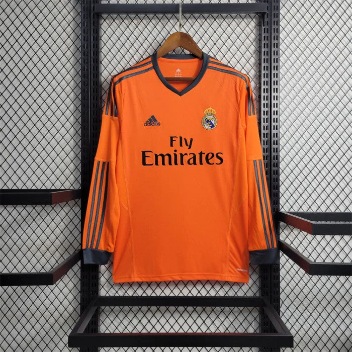 Real Madrid CF 2013-2014 3rd Long Sleeve Jersey