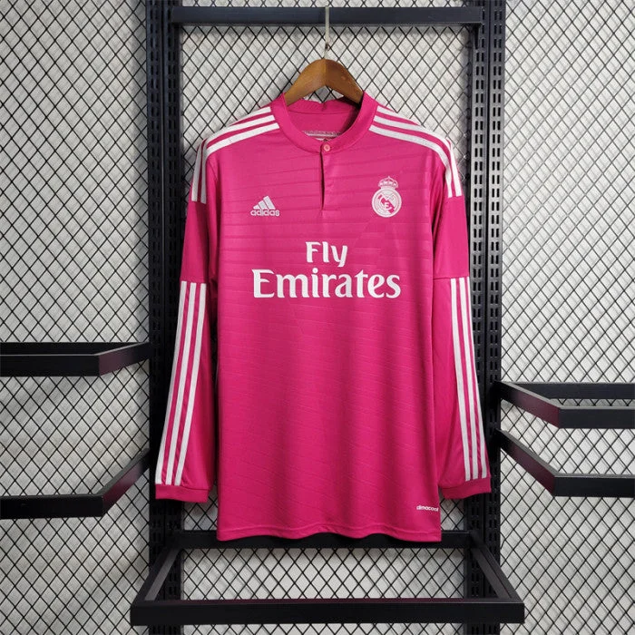 Real Madrid CF 2014-2015 Away Long Sleeve Jersey