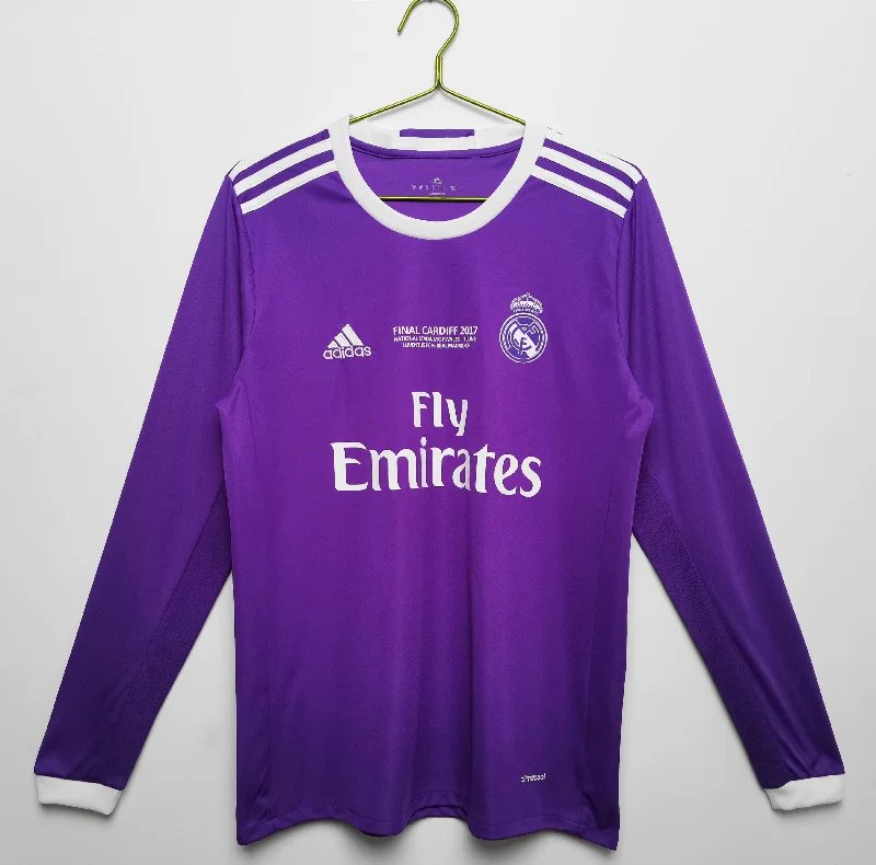 Real Madrid CF 2016-2017 UCL FINAL Long Sleeve Jersey