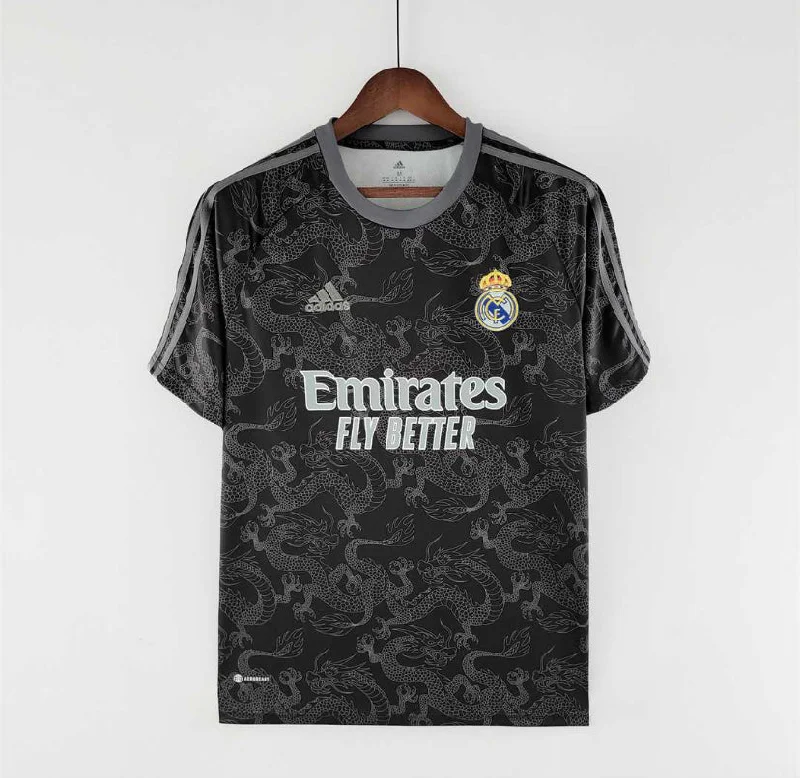 Real Madrid Dragon Pattern