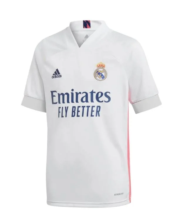 Real Madrid Home Shirt 2020/2021 White