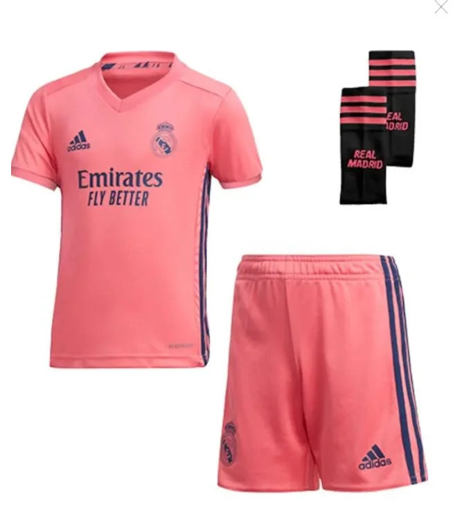 Real Madrid Minikit Away 2020/2021 Pink