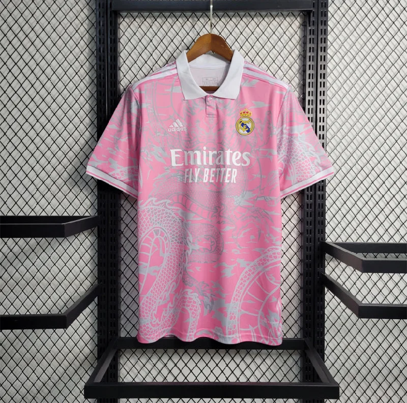 Real Madrid Pink Dragon Polo