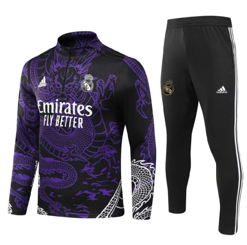 Real Madrid Purple Dragon Tracksuit