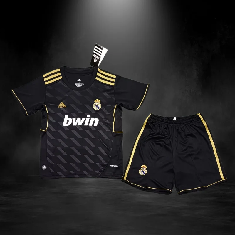 Real Madrid Retro Away Kit 11/12 For Kids