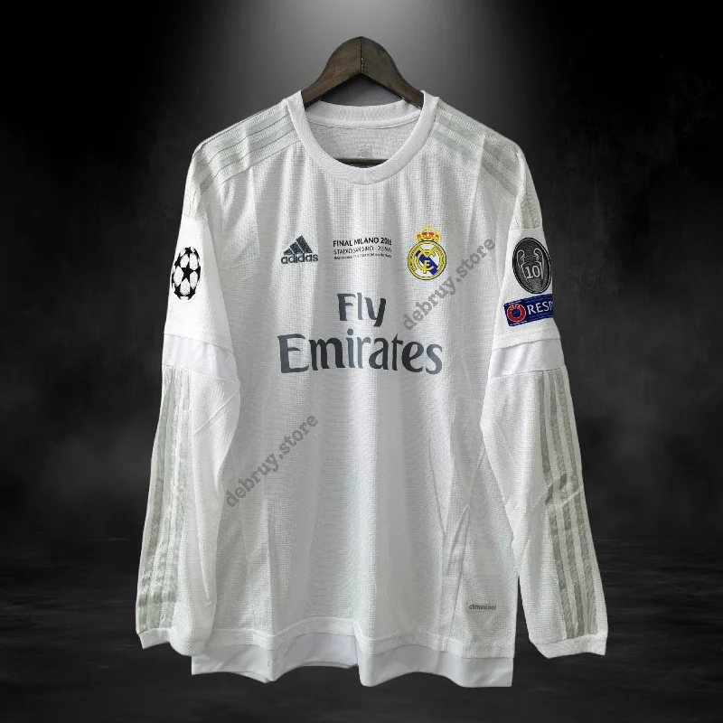 Real Madrid Retro Away Shirt Long Sleeve 15/16