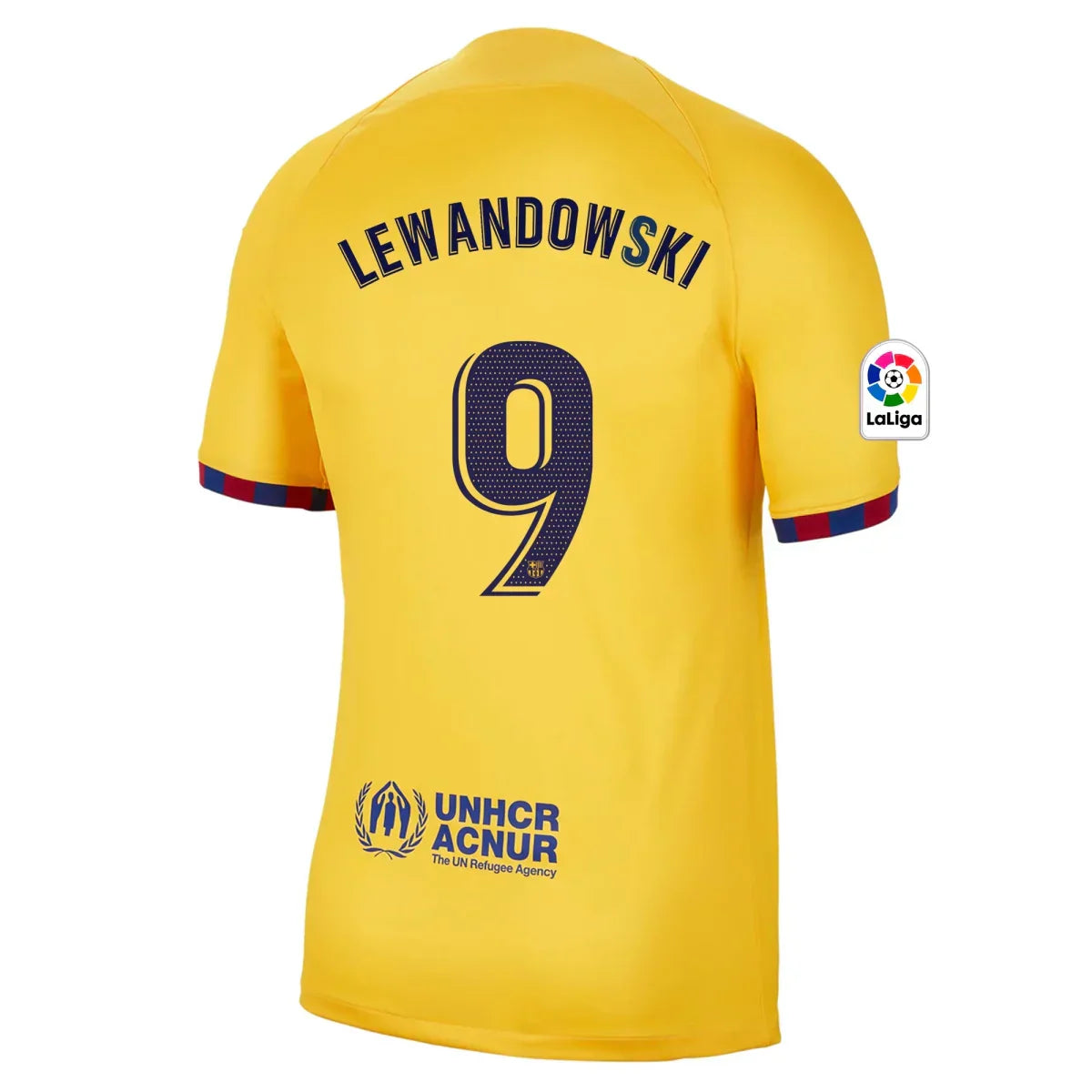 Robert Lewandowski Barcelona 22/23 Senyera IV Fourth Jersey - Nike