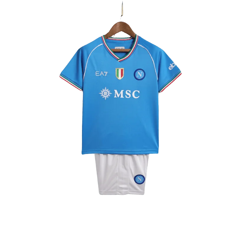 23/24 Napoli Home Kids and Junior Kit