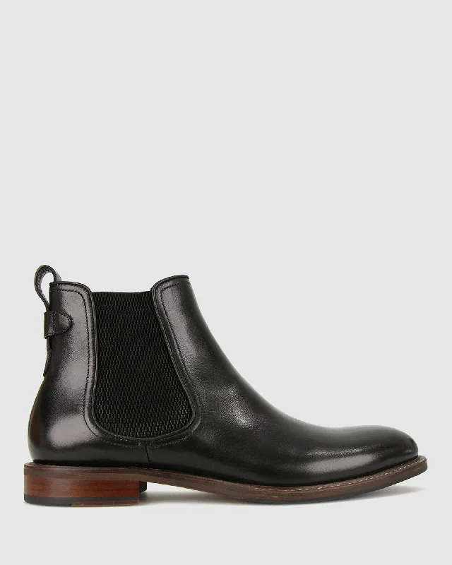 JEFFERY Leather Chelsea Boots