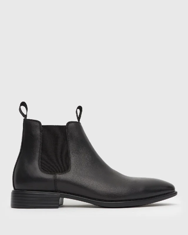 Wider Fit HENRY Leather Chelsea Boots