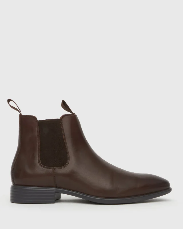 Wider Fit HENRY Leather Chelsea Boots