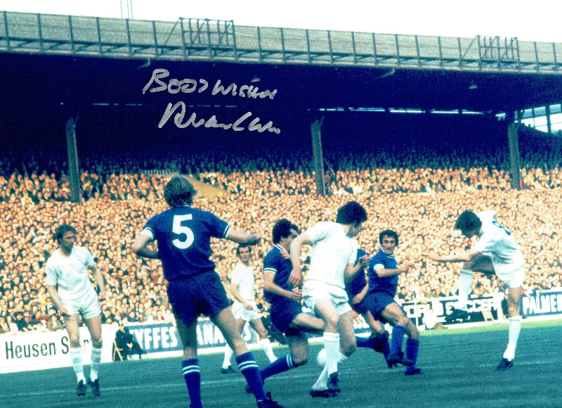 Allan Clarke - Leeds United - 1972 F.A.Cup Final - 16 x 12 Autographed Picture