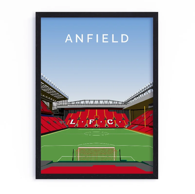 Anfield Interior Liverpool FC Poster