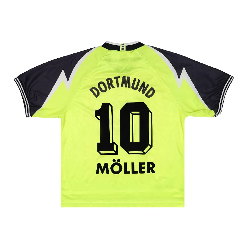 BORUSSIA DORTMUND 1995-96 HOME SHIRT - MÖLLER 10 - 2XL