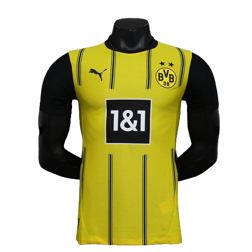 Camisa Borussia Dortmund l 2024/25 Amarela e Preta - Modelo Jogador