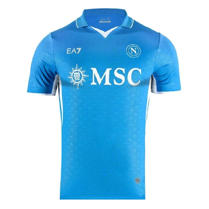 Camisa Napoli Titular 24/25 - EA7 Torcedor Masculina