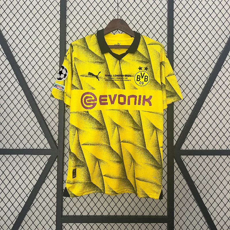 Camisa Oficial do Borussia Dortmound 23/24 Versão Torcedor - Final da Champions League