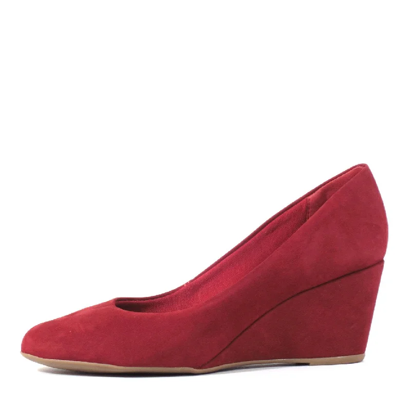 Reign Suede Wedges