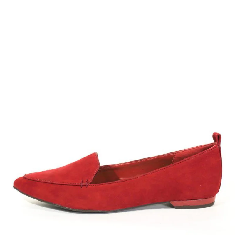 Mulan Suede Pointy Loafers