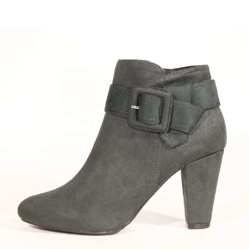 Debbie Suede Booties