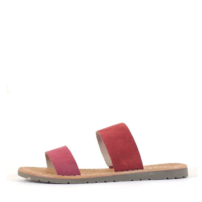 Sinister Suede Slides