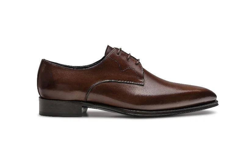 Derby Shoes - Calf Brown